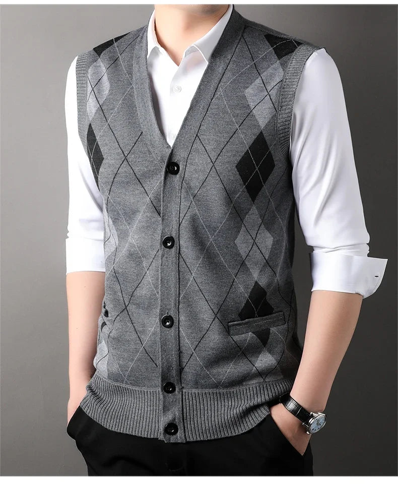 Colete cardigan