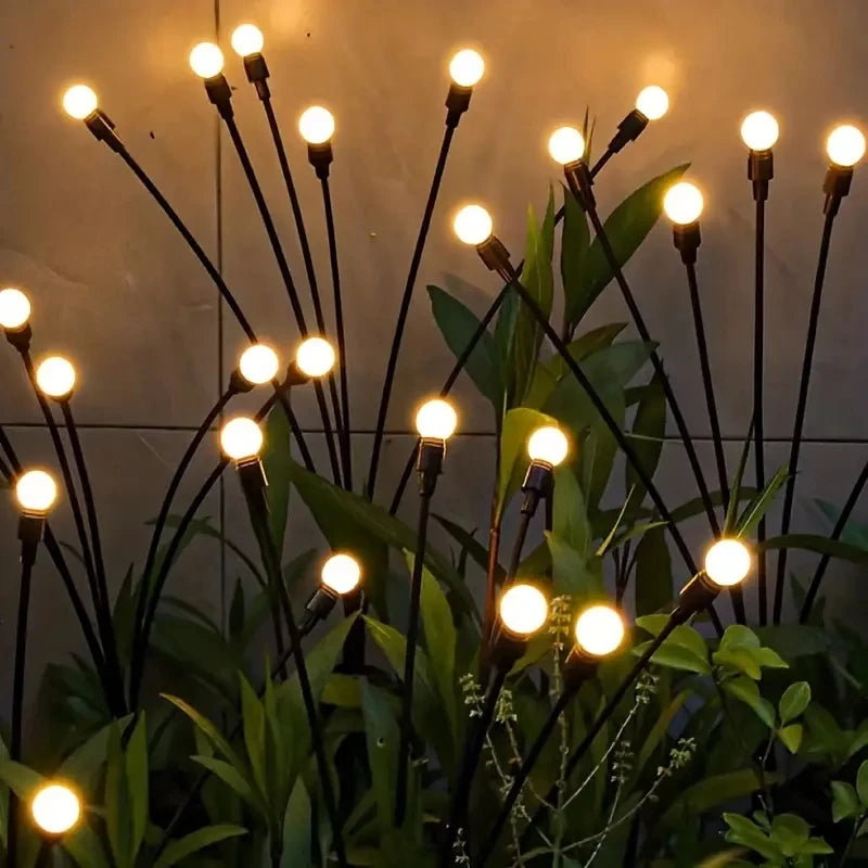 10 Lâmpadas solar  para decoração - luz para jardim com LED